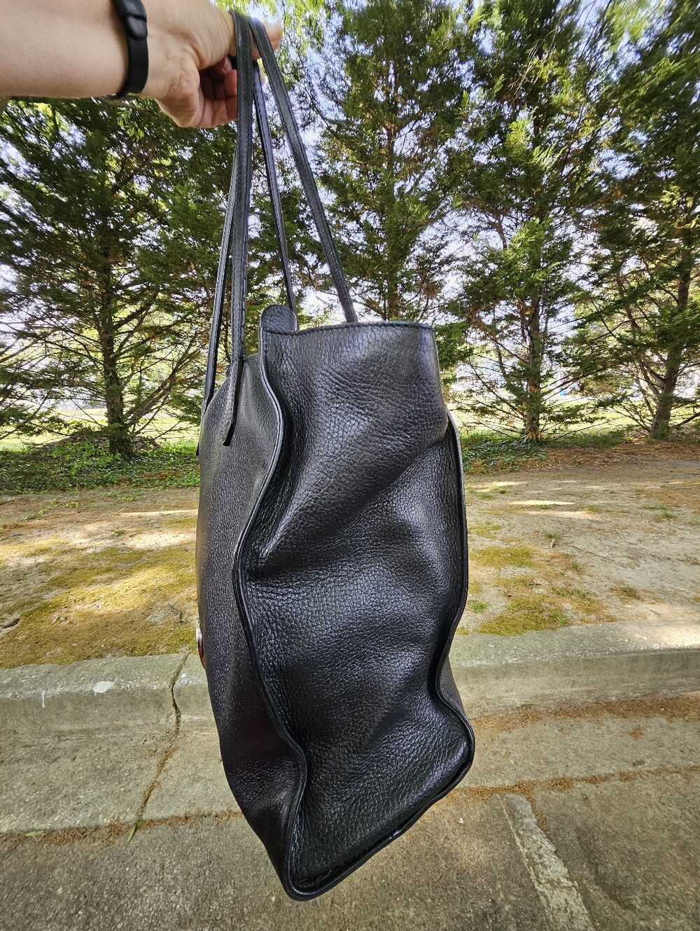 Gucci Blondie Black Zippered Tote Bag - Picture 6 of 16